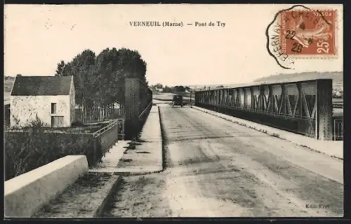 AK Verneuil /Marne, Pont de Try