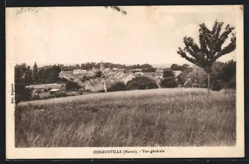 AK Hermonville /Marne, Vue générale