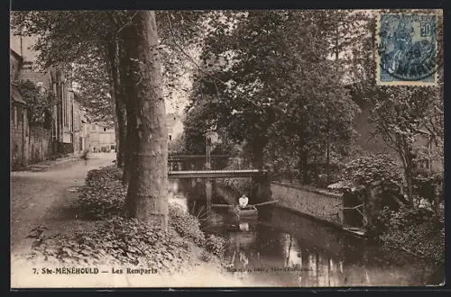 AK Ste-Ménéhould, Les Remparts