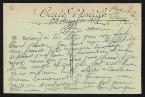 AK Hourges, Entrée du Village, L`Eglise