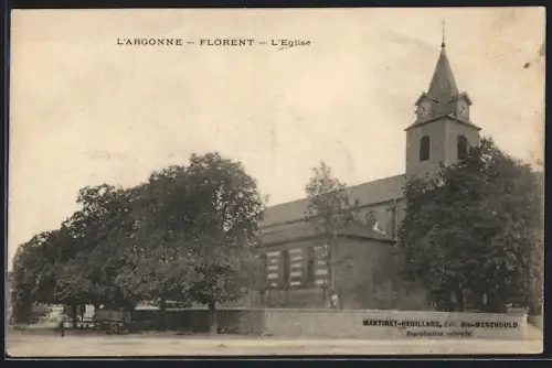 AK Florent /Argonne, L`Eglise