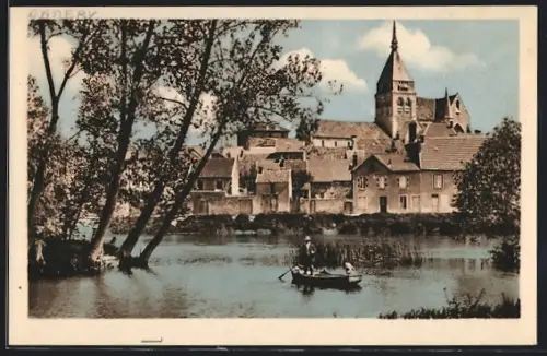 AK Damery /Marne, Bras de l`Ile et Bords de Marne