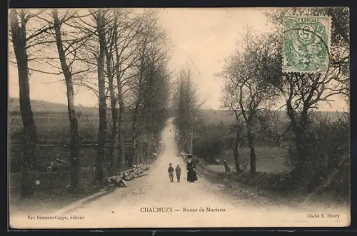 AK Chaumuzy, Route de Martaux