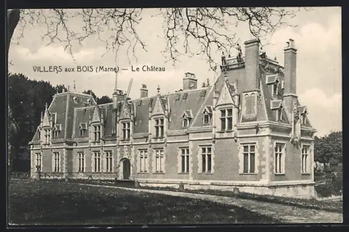 AK Villers-aux-Bois /Marne, Le Château