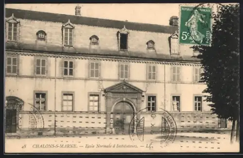 AK Châlons-s-Marne, École Normale d`Instituteurs