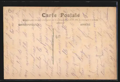 AK Dormans, Île Madeleine et voie ferrée au bord de la rivière