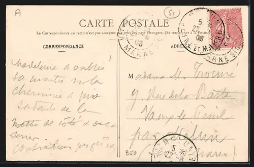 AK Vitry-le-Francois, Vue générale prise des Casernes