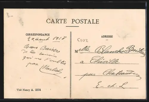 AK Vitry-le-Francois, Vue sur la Marne