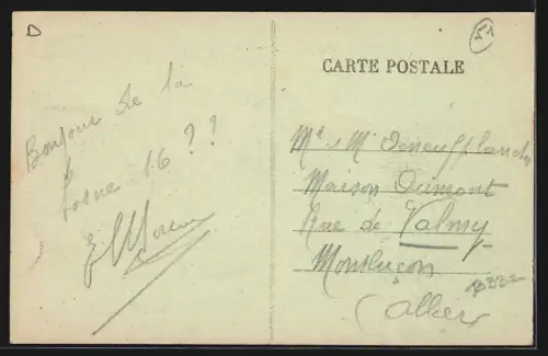 AK Minaucourt, Vue générale