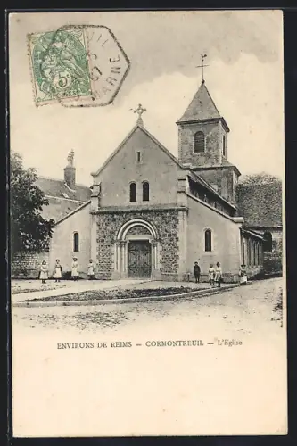 AK Cormontreuil, L`Église