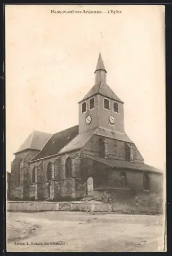 AK Passavant-en-Argonne, L`Église