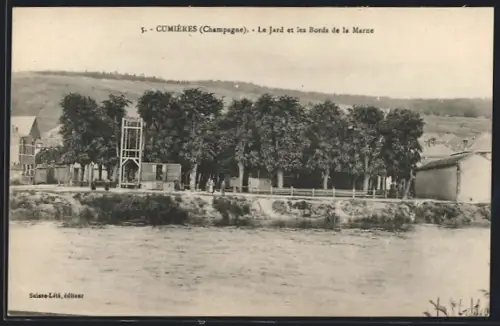AK Cumières /Champagne, Le Jard et les Bords de la Marne