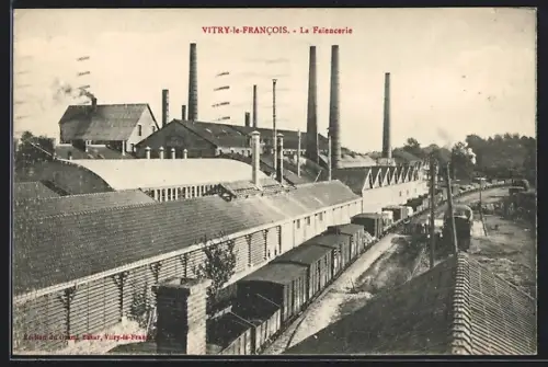 AK Vitry-le-Francois, La Faiencerie