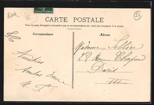 AK Esternay, Rue du Moulin de l`Aitre