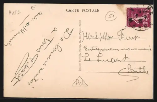 AK Beine, Embranchement des Routes de Sillery et Nogent vers la Place