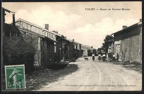 AK Valmy, Route de Somme-Bionne