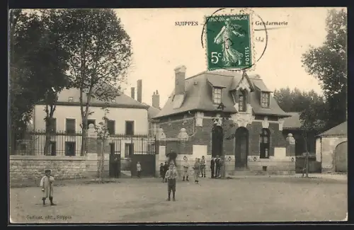 AK Suippes, La Gendarmerie