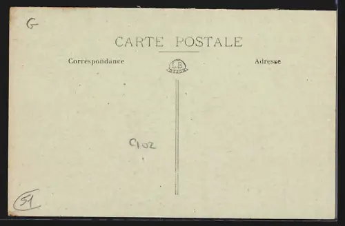 AK Somsois, Grand`Rue, Vers St-Ouen