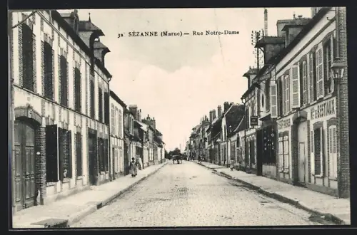 AK Sézanne, Rue Notre-Dame