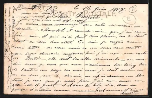 AK Sézanne, La Grande Rue, Strassenpartie