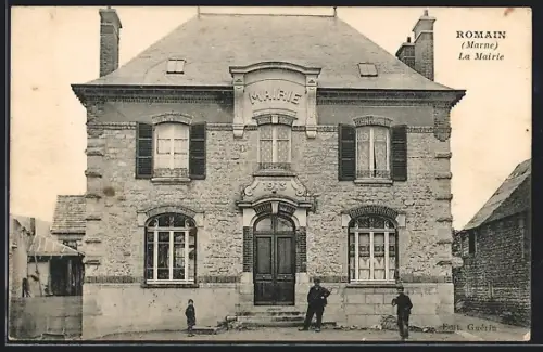 AK Romain /Marne, La Mairie