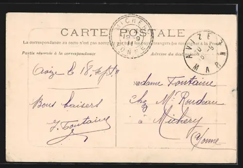 AK Avize, Grande Rue