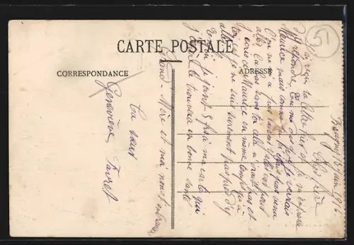 AK Épernay, Rue Saint-Thibault animée avec passants et commerces