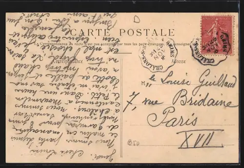 AK Mourmelon-le-Petit, Grande Rue avec café et tabac