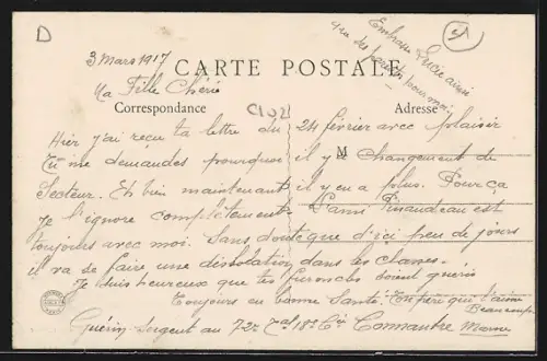 AK Fère-Champenoise, Rue de Sézanne animée avec des habitants et des bâtiments d`époque