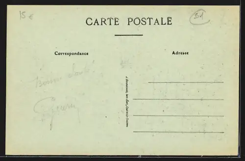 AK Sézanne /Marne, Rue Notre-Dame animée avec passants et boutiques