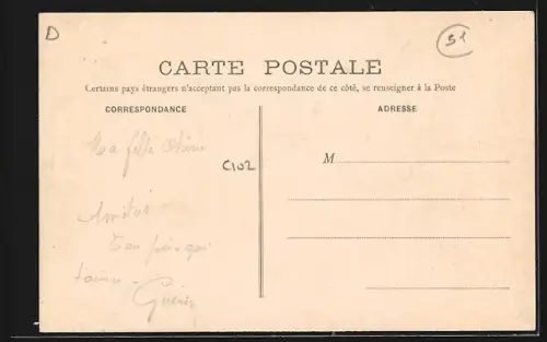 AK Sézanne, Rue des Lombards animée avec passants et boutiques