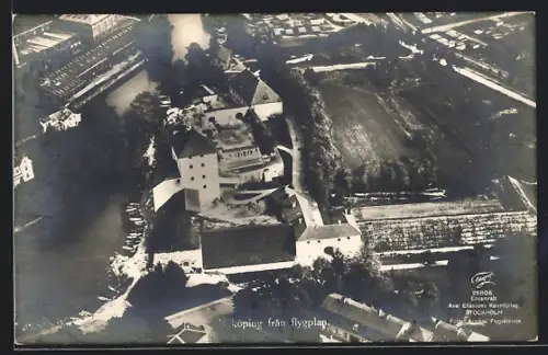 AK Nyköping, Panorama, Fliegeraufnahme