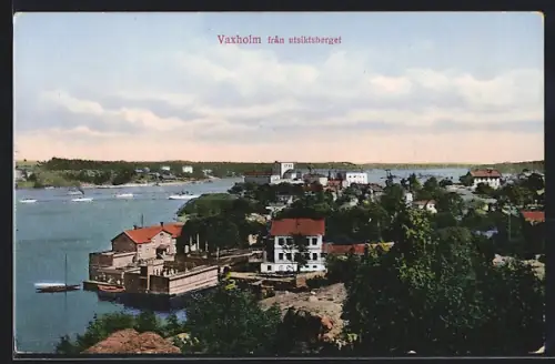 AK Vaxholm, Panorama fran utsiktsberget