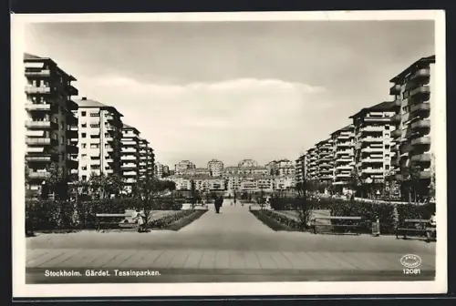 AK Stockholm, Gärdet, Tessinparken