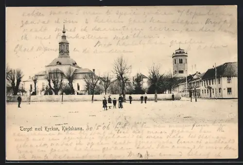 AK Karlshamn, Torget med Kyrkan