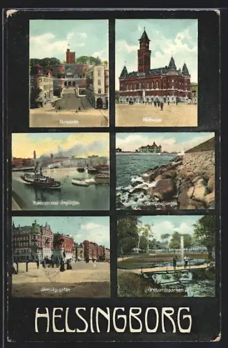 AK Helsingborg, Radhuset, Oresundsparken, Hamnpaviliongen