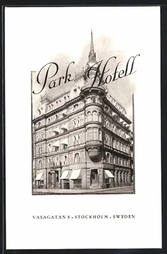 AK Stockholm, Park Hotell, Vasagatan 8