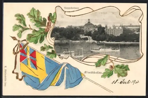 Präge-AK Stockholm, Skeppsholmen