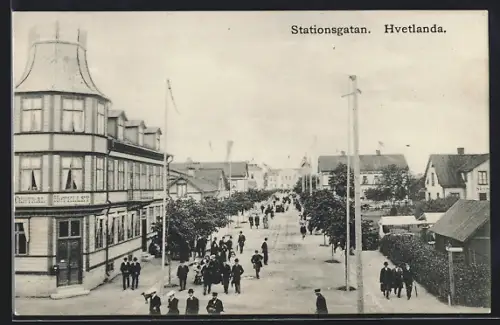 AK Hvetlanda, Stationsgatan