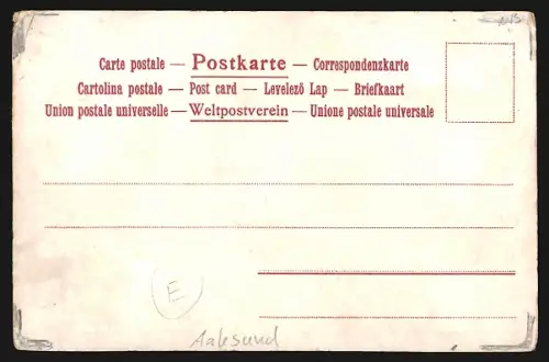 AK Norwegen, Strassenpartie, Landschaftspanorama