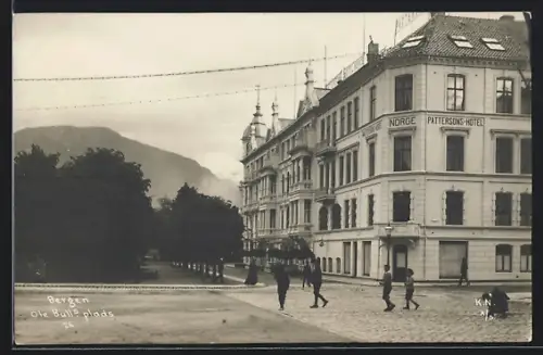 AK Bergen, Ole Bulls plads, Norge Pattersons Hotel