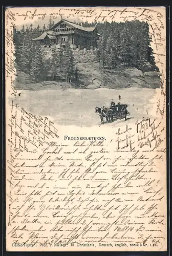 AK Frognersaeteren, Panorama