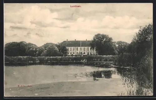 AK Lundbaek, Blick auf das Gutshaus