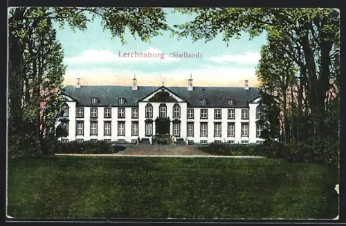 AK Lerchenborg /Sjaelland, Gutshaus Lerchenborg