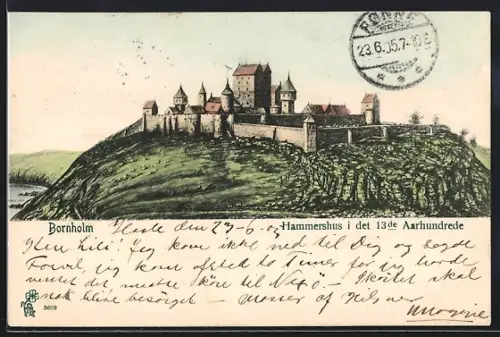 AK Bornholm, Hammerhus i det 13de Aarhundrede