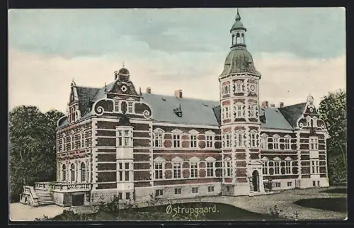 AK Ostrupgaard, Frontansicht des Anwesens