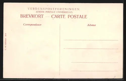 AK Ostrupgaard, Frontansicht des Anwesens