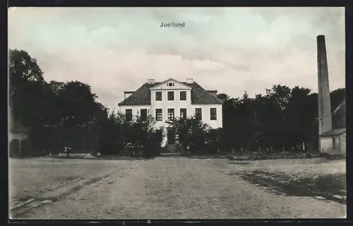 AK Juellund, Blick auf ein Haus