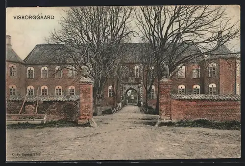 AK Visborggaard, Blick zum Eingang
