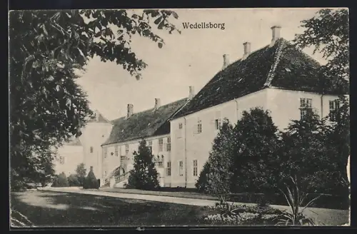 AK Wedellsborg, Partie am Anwesen